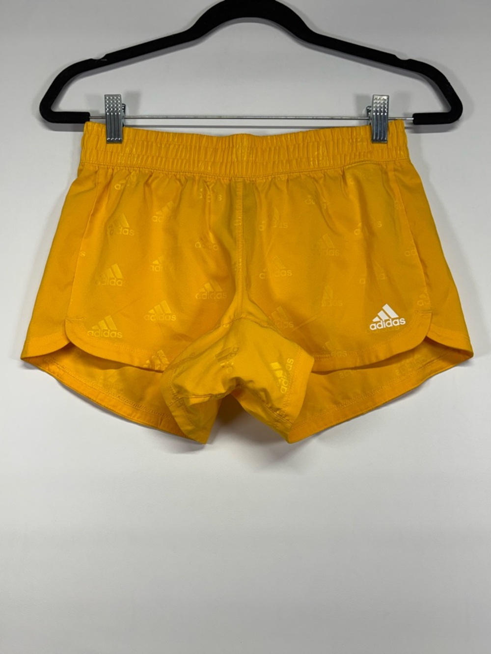 ✨Adidas AEROREADY Yellow Running Athletic Shorts XS - Picture 3 of 12